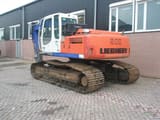 2007 Liebherr R900C crawler excavator, rear three-quarter view