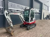 2011 Takeuchi TB219 mini excavator, side view