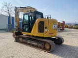 2021 Caterpillar 315GC crawler excavator, rear three-quarter view