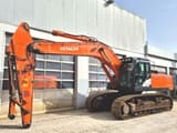 2017 Hitachi KSD405-6 demolition excavator side view