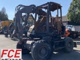 2017 Mecalac 7MWR wheel excavator, side view