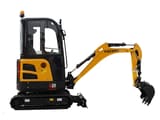 2024 Yuchai U20 mini excavator, side profile view