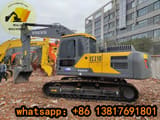 2023 Volvo EC210 crawler excavator side view