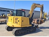 2020 Caterpillar 308-07CR crawler excavator, rear three-quarter view
