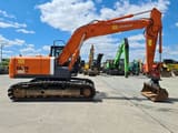 2012 Hitachi Zaxis 180LC crawler excavator, side view