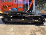 2024 Hitachi Zaxis 70 crawler excavator side view of undercarriage