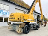 2011 Liebherr A934C material handler rear view