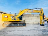 2021 Caterpillar 323 crawler excavator, side profile view
