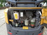 2021 XCMG XE18 mini excavator engine compartment view