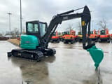 2016 IHI 50V4 mini excavator, side view