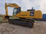 2017 Komatsu PC400-7 crawler excavator, side view