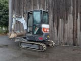 2022 Bobcat E26 mini excavator, side view
