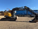 2017 Volvo ECR145EL crawler excavator, side view