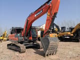 2024 Doosan DX300LC-9C crawler excavator, front three-quarter view