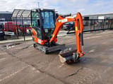 2024 Kubota KX019-4 mini excavator, front three-quarter view