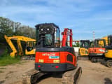 2023 Hitachi ZX30 mini excavator, rear view