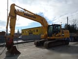 2018 Komatsu PC210LC-11 crawler excavator, side view