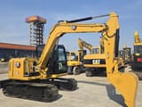 2023 Caterpillar 308E2 mini excavator, side profile view