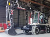2025 Galen RAIL MOVER wheel excavator, side view