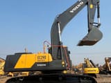 2025 Volvo EC290 crawler excavator, side profile view