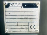 2018 CASE CX80C mini excavator identification plate