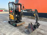 2024 Multiloader EC 18 mini excavator, side view