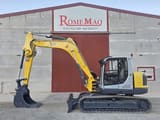 2024 Wacker Neuson ET145 crawler excavator, side profile view