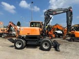 2020 Yanmar TW 110 wheel excavator side view