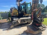 2008 Caterpillar M315D wheel excavator front view