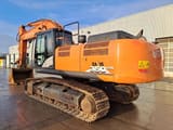 2018 Hitachi Zaxis 350LCN crawler excavator, side view