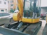 Komatsu PC78US-6 mini excavator, front three-quarter view