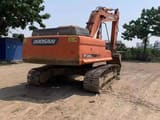 2022 Doosan DX260LC-9C excavator, rear view