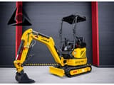 2026 Gorila GX12 PRO mini excavator, side view