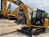 2020 Caterpillar 306E crawler excavator, front three-quarter view