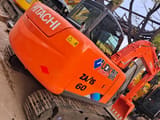 2024 Hitachi ZAXIS 60 mini excavator rear view