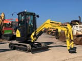 2012 Yanmar VIO25-4 mini excavator, side view