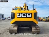 2021 JCB 140X crawler excavator, rear view