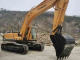 2021 Hyundai R330 crawler excavator, side view