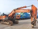 2016 Hitachi ZX490LCH-6 crawler excavator, side profile view