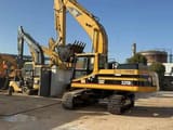2024 Caterpillar 325BL crawler excavator, rear three-quarter view