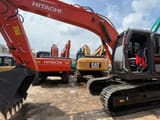 2016 Hitachi ZX200 crawler excavator, side view