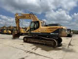 2012 Hyundai 305LC-9T crawler excavator, side view