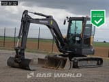 2021 Volvo ECR50F mini excavator, side view