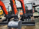 2022 Doosan DX60 mini excavator front view