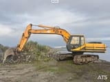 1996 JCB JS200LC crawler excavator, side view