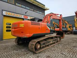 2022 Mitsubishi ZX220LC crawler excavator, rear three-quarter view