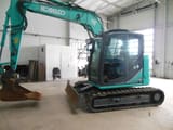 2014 Kobelco SK75SR-3E crawler excavator side view