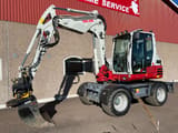 2017 Takeuchi TB295W wheel excavator side view