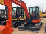 2023 Kubota KX165 crawler excavator front view
