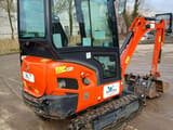 2024 Kubota KX019-4 mini excavator, rear three-quarter view